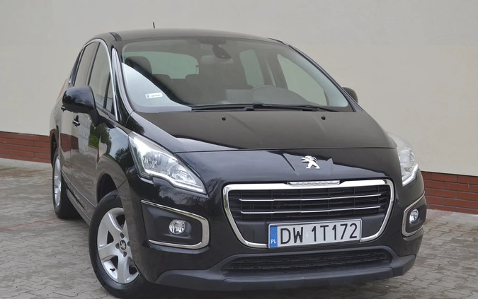 Peugeot 3008 cena 39900 przebieg: 91415, rok produkcji 2016 z Piława Górna małe 379